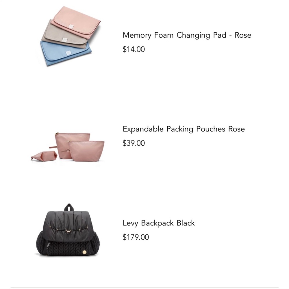 Happ Brand Levy Diaper Bag